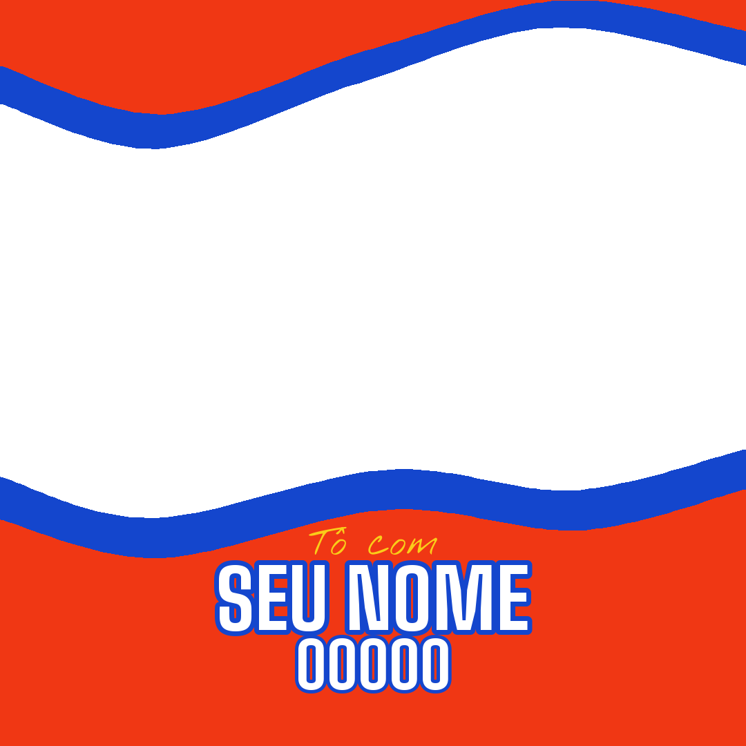 Moldura de demonstração da campanha