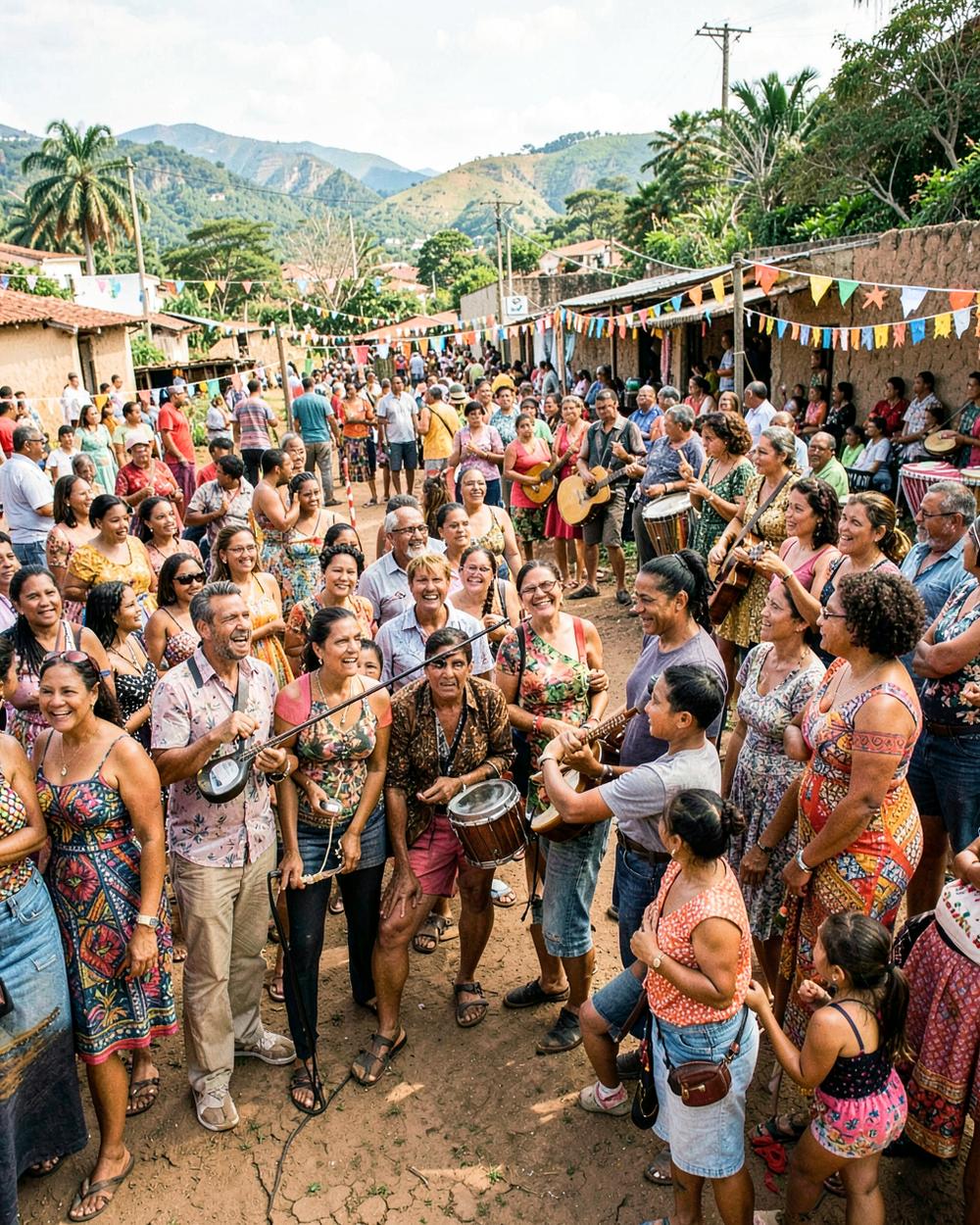Evento cultural comunitário